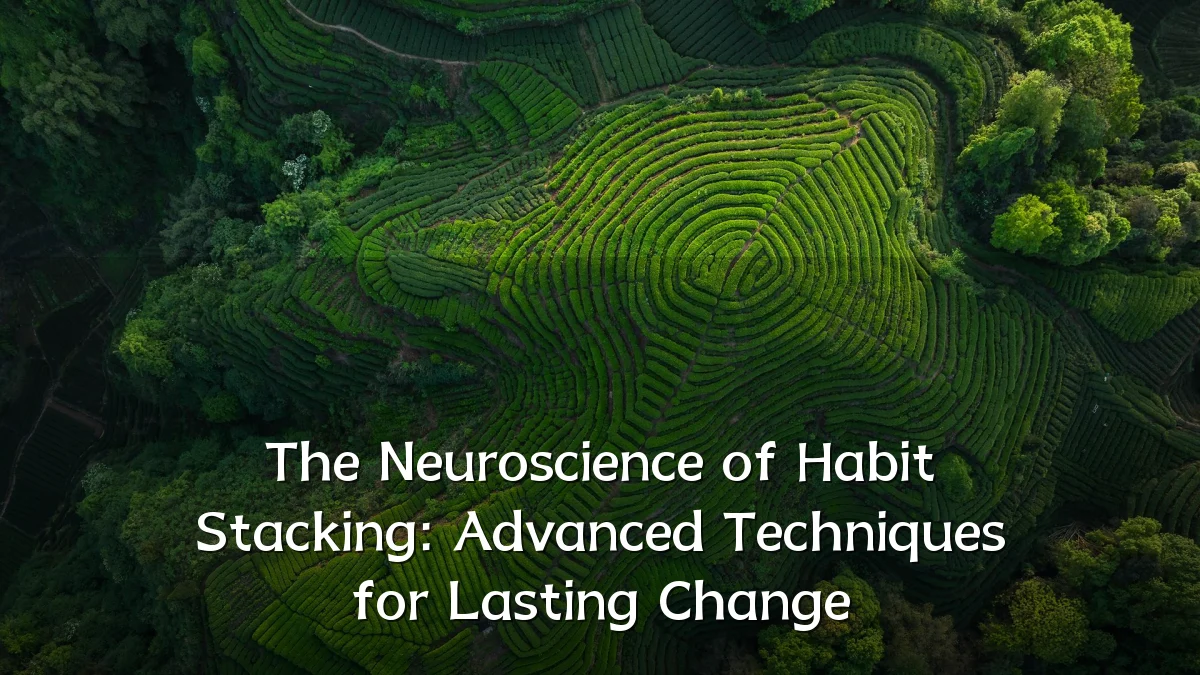 The Neuroscience of Habit Stacking: Advanced Techniques for Lasting Change